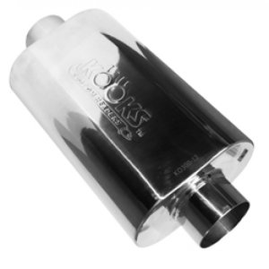 Ford Mustang Performance Exhaust - Kooks Headers - Axle-Back KSH with Polished Oval Race Mufflers and 4